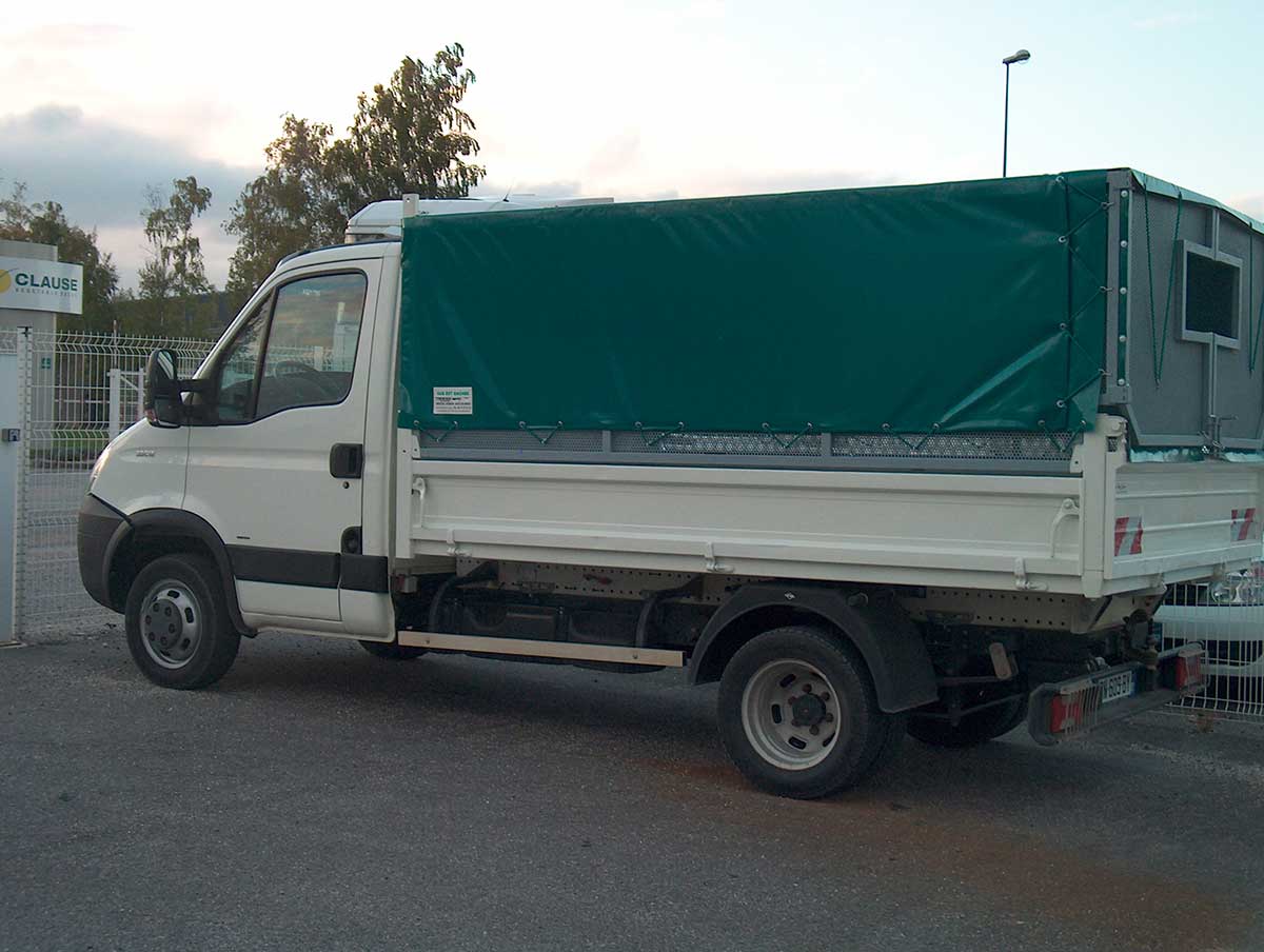 Bâches pour camions et poids lourds